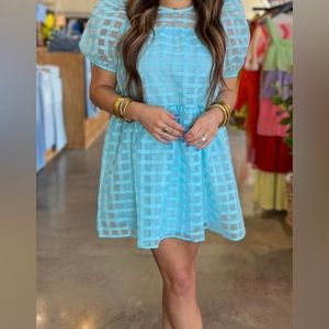TCEC— BLUE MINI DRESS
